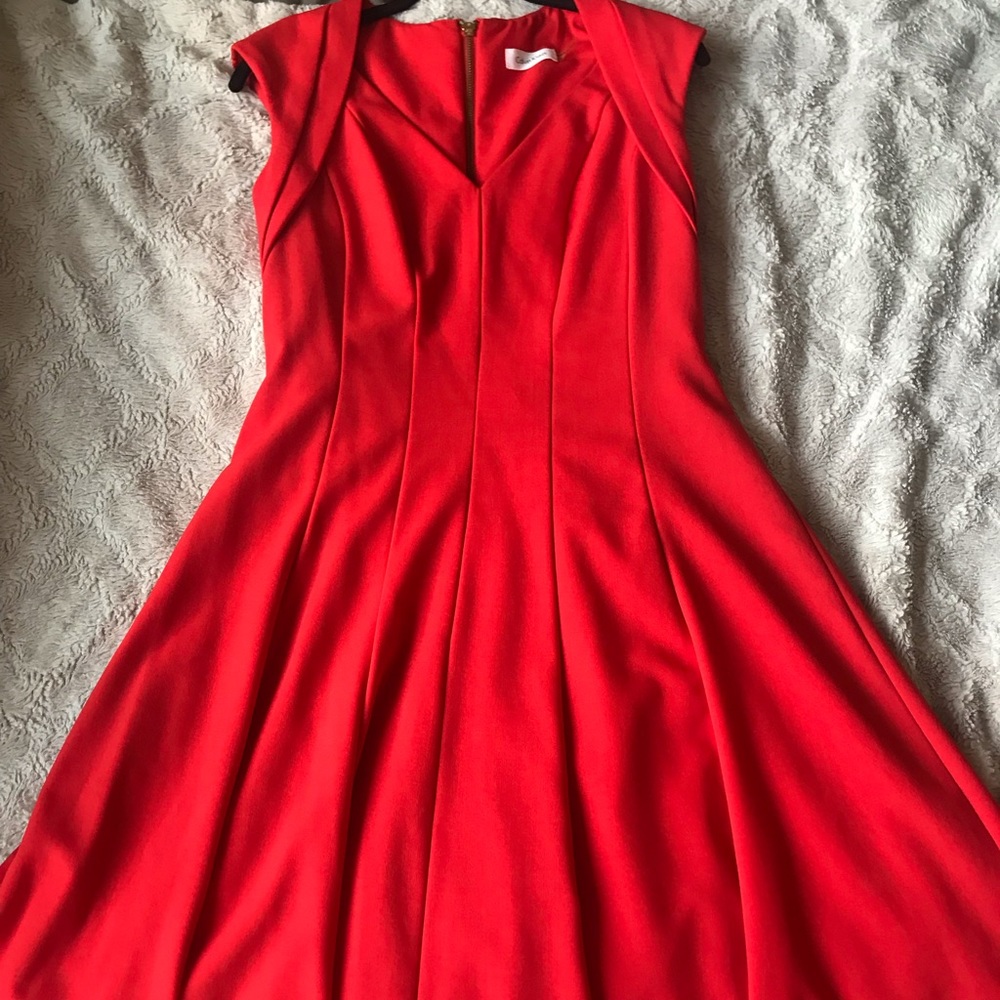 *LIKE NEW* CALVIN KLEIN A LINE DRESS